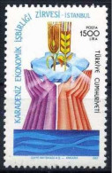Türkiye 1992 Mi 2958 MNH Submit Of Black Sea Economic Cooperation - Unused Stamps