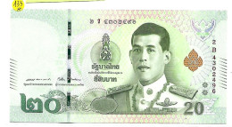 THAÏILAND  RAMA X 20 BATH   #135a  NEUF - Thailand