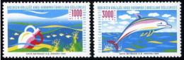 Türkiye 1993 Mi 3002-3003 MNH Protection Of Mediterranean Sea | Amphora On Sea Floor, Dolphin Jumping - Nuovi