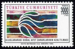 Türkiye 1993 Mi 3004 MNH International Day For Natural Disaster Reduction - Unused Stamps