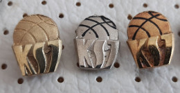 KSJ Basketball Federation Of Yugoslavia  Vintage Pins - Basketbal