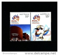 AUSTRALIA - 2010  SHANGHAI EXPO  PAIR  MINT NH - Mint Stamps