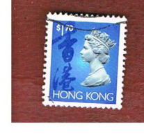 HONG KONG - SG 710  -  1992  QUEEN ELIZABETH II    1,70   - USED ° - Oblitérés