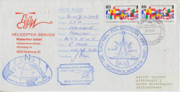 Germany FS Polarstern Heli Flight From Polarstern To Arctic Sea 5.8.1987 (SX177) - Vols Polaires