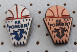 Basketball Club KK Pomurje Slovenia Pins - Pallacanestro