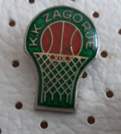 Basketball Club KK Zagorje Slovenia Pin - Basketbal