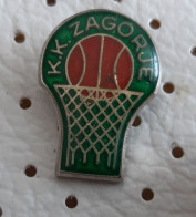 Basketball Club KK Zagorje Slovenia Pin - Basketball