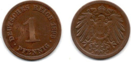 MA 24214 / Allemagne - Deutschland - Germany 1 Pfennig 1896 A TB+ - 1 Pfennig