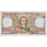 France, 100 Francs, Corneille, 1975, D.85603893, TTB, Fayette:65.48, KM:149e - 100 F 1964-1979 ''Corneille''