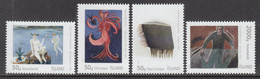 2019 Iceland Icelandic Modern Art Paintings  Complete Set Of 4 MNH @ BELOW Face Value - Neufs