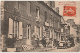 CPA Tôtes (76)  Très Belle Carte De L'entrée De L'Hôtel Du Cygne Avec Voiture Et Animation   Cliché Simon - Totes