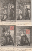 Lot De 6 CPA - Le Retour Du Soldat -1905 - Sammlungen & Sammellose