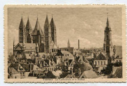 AK 156715 BELGIUM - Tournai - La Cathédrale Et Le Beffroi - Tournai
