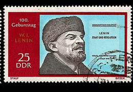 1970 Lenin  Michel DD 1559 Stamp Number DD 1190 Yvert Et Tellier DD 1252 Stanley Gibbons DD E1280 Used - Gebraucht