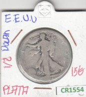 CR1554 MONEDA EEUU 0,5 DOLAR PLATA MC - Otros & Sin Clasificación