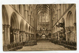 AK 156734 BELGIUM - Tournai - La Cathédrale - Intérieur - Doornik