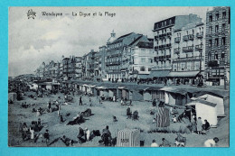 * Wenduine - Wenduyne (Kust - Littoral) * (Hélio.art.Bichrome - De Graeve, Star, Nr 1551) La Digue Et Plage, Beach, Old - Wenduine