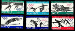 1971 Olympic Games 1972  Michel DD 1725 - 1730 Stamp Number DD 1345 - 1350 Yvert Et Tellier DD 1413 - 1418 Used - Gebraucht