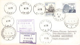 SWEDEN - MAIL 1975 KIRUNA - DE / 2104 - Briefe U. Dokumente