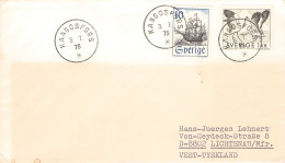 SWEDEN - MAIL 1975 KANGOSFORS - DE / 2106 - Lettres & Documents