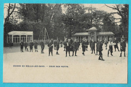 * Melle (Oost Vlaanderen) * (bij Gent) (Phot H. Bertels) Maison De Melle Lez Gand, Cour Des Petits, école, School - Melle