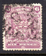 RHODESIA - 1898 DEFINITIVE 6d STAMP REDDISH PURPLE STAMP FINE USED SG 83 REF C - Autres & Non Classés