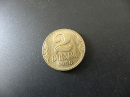 Serbia 2 Dinara 1938 - Serbia