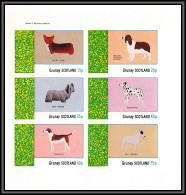 80904 Grunay Écosse Scotland Terrier Dalmatian Corgi Dog Chiens Dogs TB Neuf  ** MNH Animaux Animals Non Dentelé Imperf - Scotland