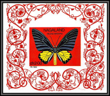 80778 Nagaland (india) N° TB Neuf ** MNH Papillons Butterflies Schmetterlinge 1972 Non Dentelé Imperf - Volledig Jaar