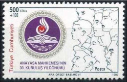 Türkiye 1992 Mi 2946 MNH Turkish Supreme Court - Unused Stamps