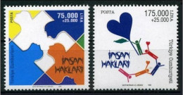 Türkiye 1998 Mi 3165-3166 MNH Human Rights - Ongebruikt