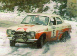 Ford Escort RS1600   - Pilote: Roger Clark -  Rallye Lombard RAC 1974  - CPM - Rallyes