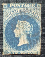 South Australié Queen Victoria  Jaar 1855  Yvert 3  Used - Used Stamps