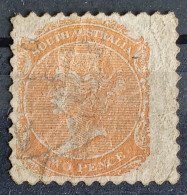 South Australié Queen Victoria  Jaar 1871  Yvert 27  Wingmarks  Used - Usados