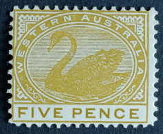 West Australié Queen Victoria   Yvert 74  MH--Hinged--Scharnier - Ongebruikt