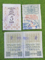 Yugoslavia SHS Serbia Croatia Slovenia - Revenue Tax Stamps - Servizio