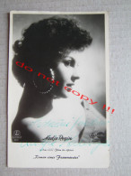 Nadja Regin - Serbian Actress (BOND GIRL) Original Autograph, Signature RARE ! - Actors & Comedians