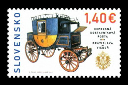 Slovakia 2023 Mih. 993 Regular Express Stagecoach Mail Deliveries From Bratislava To Vienna MNH ** - Ungebraucht