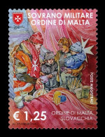 Slovakia 2023 Mih. 994 Malteser Aid Slovakia. Ukrainian Refugees (joint Issue Slovakia-Order Of Malta) MNH ** - Unused Stamps