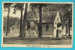 * Waasmunster - Waesmunster (Oost Vlaanderen) * Lusthof Lekkerbek, Heide Kapel, Bestuurder L. De Maere - Waasmunster