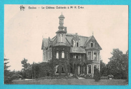 * Eeklo - Eecloo (Oost Vlaanderen) * (Héliotypie De Graeve - Star) Le Chateau Oaklands à Mr. H. Enke, Kasteel, TOP - Eeklo