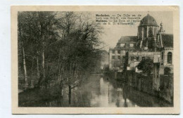 AK 156774 BELGIUM - Mechelen - La Dyle Et L'église De N. D. D'Hanswijk - Malines