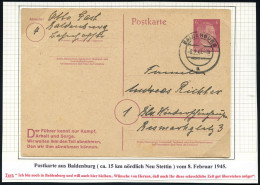 ÜBERROLLER / SPÄTE POST (Januar Bis 8.5.1945) - LATE MAIL (until May 8th, 1945) - POSTE TRES TARD (jusque à  8 Mai 1945  - WW2