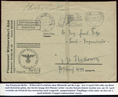 ÜBERROLLER / SPÄTE POST (Januar Bis 8.5.1945) - LATE MAIL (until May 8th, 1945) - POSTE TRES TARD (jusque à  8 Mai 1945  - Guerre Mondiale (Seconde)