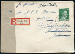 ÜBERROLLER / SPÄTE POST (Januar Bis 8.5.1945) - LATE MAIL (until May 8th, 1945) - POSTE TRES TARD (jusque à  8 Mai 1945  - 2. Weltkrieg