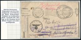 ÜBERROLLER / SPÄTE POST (Januar Bis 8.5.1945) - LATE MAIL (until May 8th, 1945) - POSTE TRES TARD (jusque à  8 Mai 1945  - 2. Weltkrieg