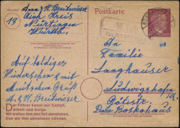 ÜBERROLLER / SPÄTE POST (Januar Bis 8.5.1945) - LATE MAIL (until May 8th, 1945) - POSTE TRES TARD (jusque à  8 Mai 1945  - WW2