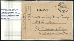 ÜBERROLLER / SPÄTE POST (Januar Bis 8.5.1945) - LATE MAIL (until May 8th, 1945) - POSTE TRES TARD (jusque à  8 Mai 1945  - WO2