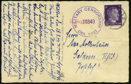 ÜBERROLLER / SPÄTE POST (Januar Bis 8.5.1945) - LATE MAIL (until May 8th, 1945) - POSTE TRES TARD (jusque à  8 Mai 1945  - WO2