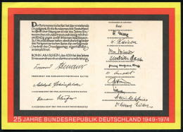 GESCHICHTE DER BUNDESREPUBLIK DEUTSCHLAND - HISTORY OF FED. REP. OF GERMANY - HISTOIRE DE LA REPUBLIQUE FEDERALE DE L'AL - Sonstige & Ohne Zuordnung